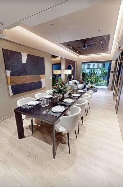 FABER RESIDENCE, Faber Walk, Buona Vista / West Coast / Clementi New Town, 4 Bedrooms, 1,216 sqft, Condominium For Sale, by Irene Tow, 60114046 - Dining Room - PropertyGuru.com.sg