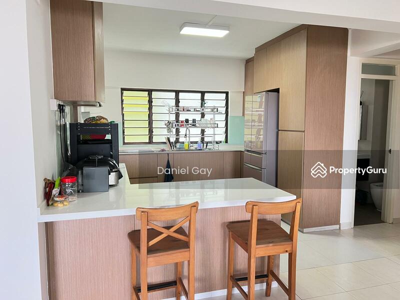 Open concept kitchen