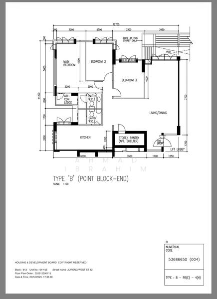For Sale 613 Jurong West Street 62