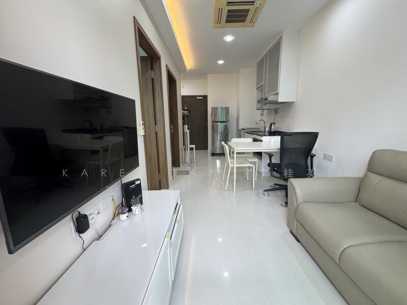Parc Rosewood, 95 Rosewood Drive, 1 Bedroom, 431 sqft, Condominium For Rent, by Karen Tan (陈桂英), 60114432 - Living Room - PropertyGuru.com.sg