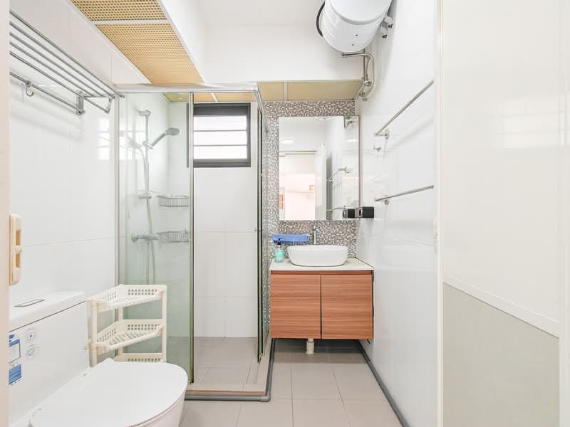 115C Alkaff Crescent, 115C Alkaff Crescent, 3 Bedrooms, 1,044 sqft, HDB Flat For Sale, by Carol He, 60115330 - Common Bathroom - PropertyGuru.com.sg