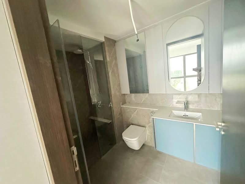 Clavon, 8 Clementi Avenue 1, 2 Bedrooms, 764 sqft, Condominium For Rent, by Zai ., 60115734 - Bathroom - PropertyGuru.com.sg