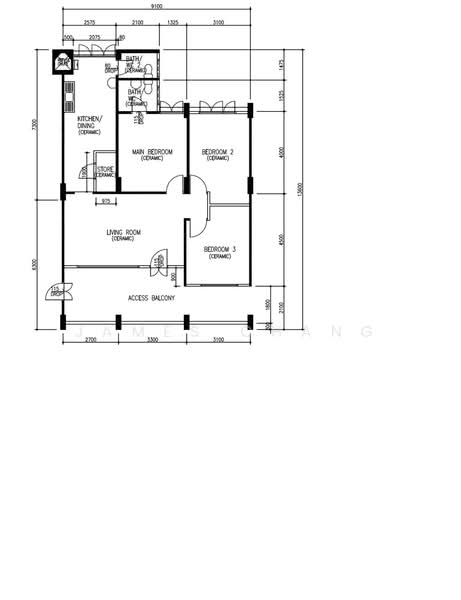 217 Petir Road, 217 Petir Road, 3 Bedrooms, 900 sqft, HDB Flat For Rent, by James Chang, 60115929 - PropertyGuru.com.sg