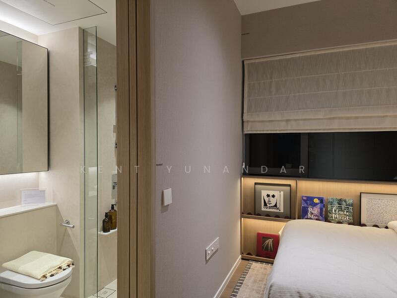 River Green Condominium For Sale at S$ 2,080,400 | PropertyGuru Singapore - Ensuite Bedroom