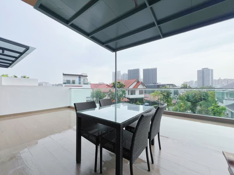 Sembawang Hills Estate, 37 Jalan Rukam, 7 Bedrooms, 8,850 sqft, Semi-Detached House For Sale, by Tham Yi Lin, 60118529 - Balcony - PropertyGuru.com.sg