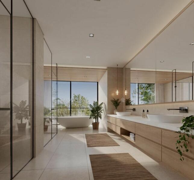 For Sale - Brand New Semi-D, 4 levels with Lift & swimming Pool, 6 bedrooms all ensuite