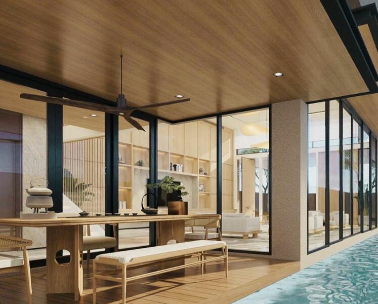 For Sale - Brand New Semi-D, 4 levels with Lift & swimming Pool, 6 bedrooms all ensuite