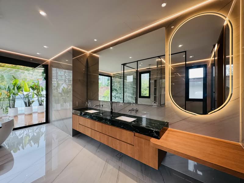 For Sale - Brand New Semi-D, 4 levels with Lift & swimming Pool, 6 bedrooms all ensuite