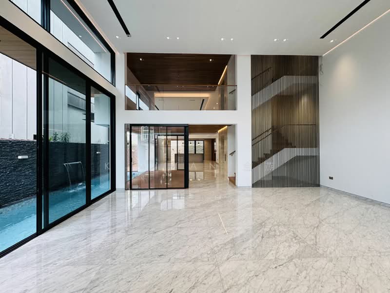 For Sale - Brand New Semi-D, 4 levels with Lift & swimming Pool, 6 bedrooms all ensuite