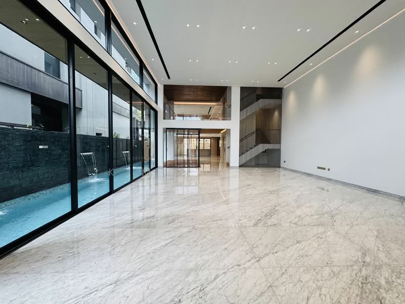 For Sale - Brand New Semi-D, 4 levels with Lift & swimming Pool, 6 bedrooms all ensuite