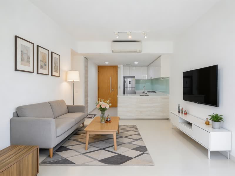 Bartley Residences Condominium For Sale at S$ 1,478,888 | PropertyGuru Singapore - Living Room