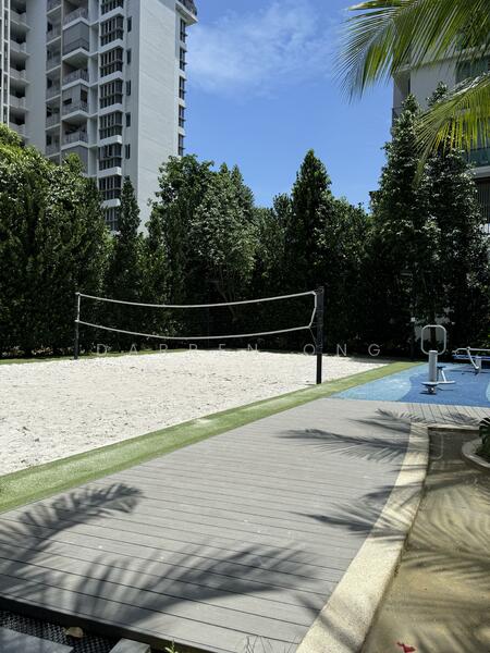 Beach volley court 