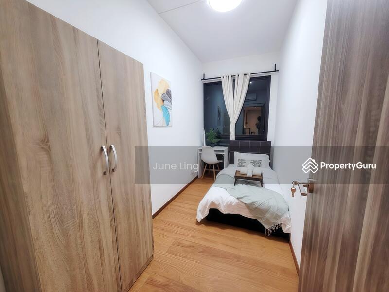 Partitioned Bedroom