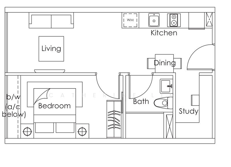 Vibes @ East Coast, 308 Telok Kurau Road, East Coast / Marine Parade, 2 Bedrooms, 409 sqft, Apartment For Rent, by Catherine Lim, 60120636 - PropertyGuru.com.sg