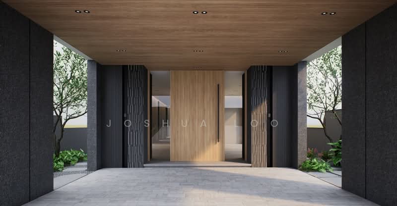 ⭐⭐LANDED7772@ Upper Changi Brand New Detached, Upper Changi Road, Guan Soon Rd, Jln Angin Laut, 6 Bedrooms, 8,126 sqft, Detached House For Sale, by Joshua Loo, 60120951 - Entrance - PropertyGuru.com.sg