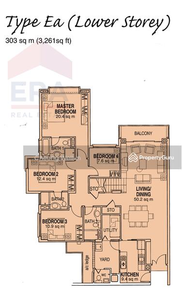 For Sale Summerhill Penthouse - Very Rare Freehold Penthouse with Panoramic View Overlooking Bukit Timah Hill