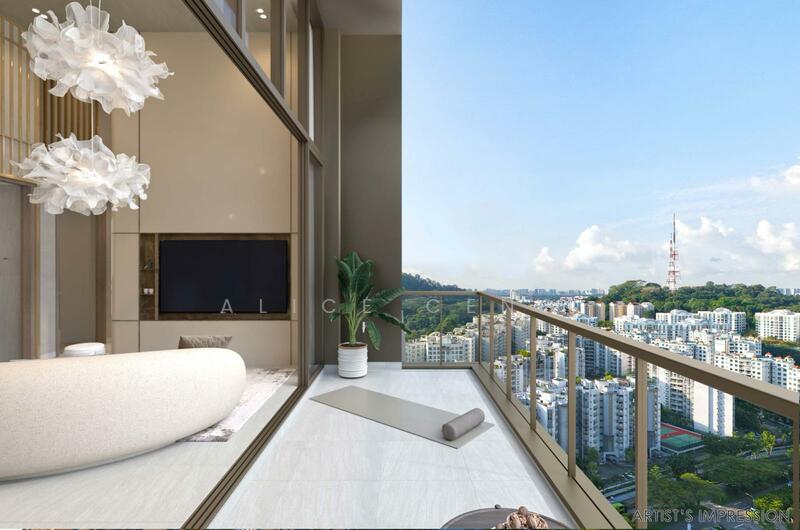 Hillhaven Condominium For Sale at S$ 1,763,190 | PropertyGuru Singapore - Balcony