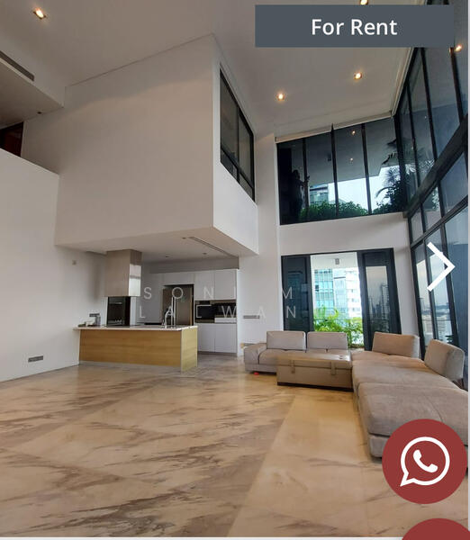 Skypark @ Somerset, 22 Saint Thomas Walk, Orchard / River Valley, 4 Bedrooms, 3,347 sqft, Condominium For Rent, by Soni M. Lalwani, 60121201 - Living Room - PropertyGuru.com.sg