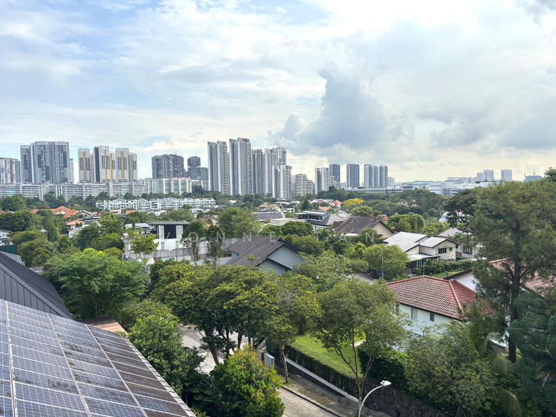 Panoramic view of the estate