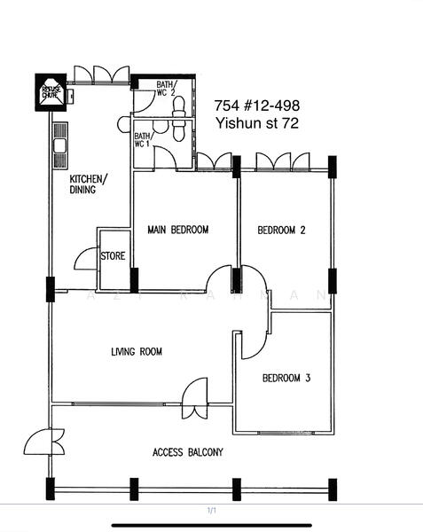 For Sale 754 Yishun Street 72