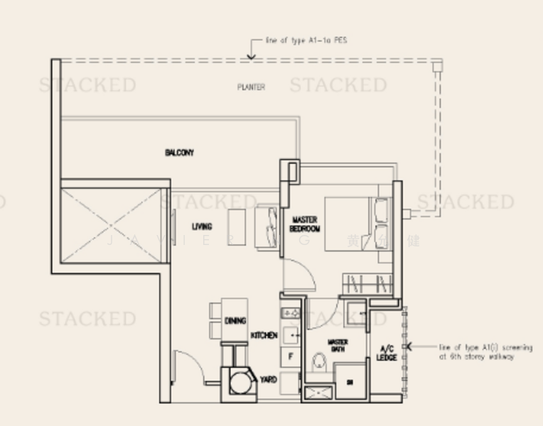 Suites at Orchard, 38 Handy Road, 1 Bedroom, 560 sqft, Condominium For Rent, by Javier Ng 黄允健, 60122423 - PropertyGuru.com.sg