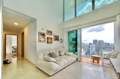 For Sale - CHEAP RCR CONDO MINS WALK TO MRT PSF AFFORDABLE UNBLOCKED CITY VIEW