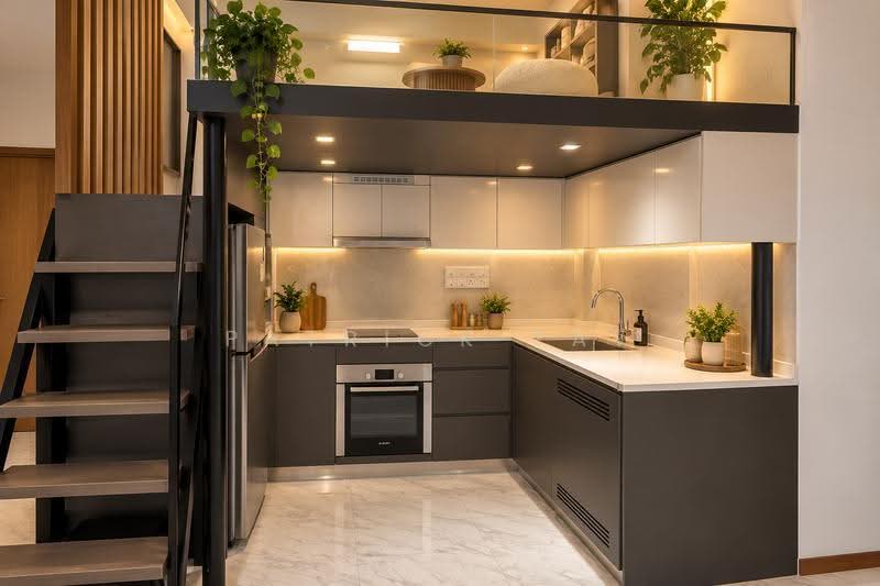 The Tennery, 3 Woodlands Road, Dairy Farm / Bukit Panjang / Choa Chu Kang, 1 Bedroom, 624 sqft, Condominium For Sale, by Patrick Tay, 60123395 - Kitchen - PropertyGuru.com.sg
