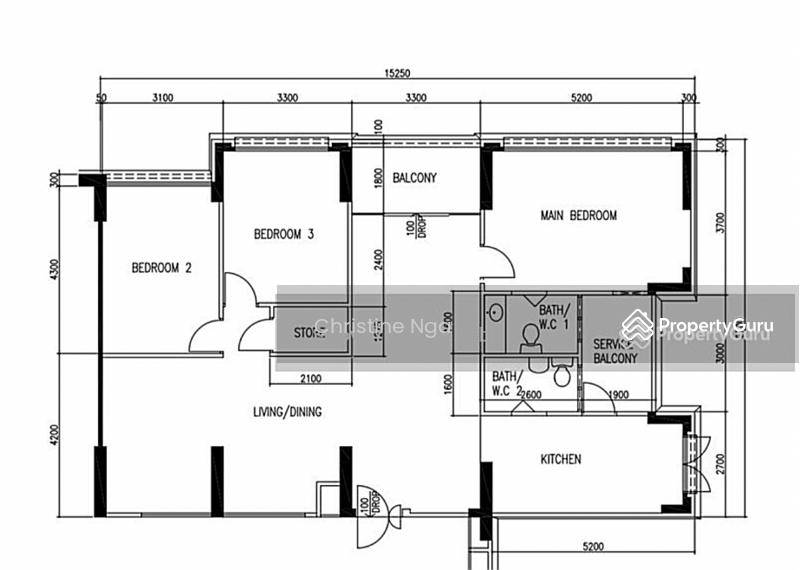 For Rent 299 Bukit Batok Street 22