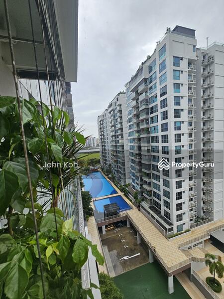 Left view from balcony