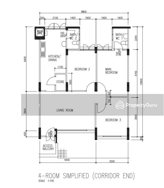 For Sale 459 Tampines Street 42