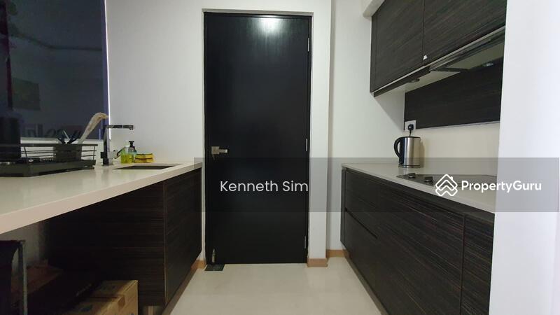 Enclose Kitchen with storage room.