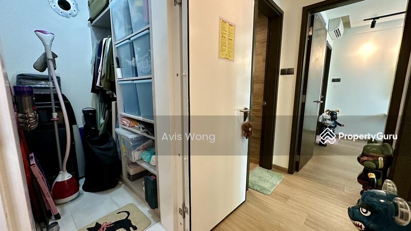 Walkway to storage room & bedrooms