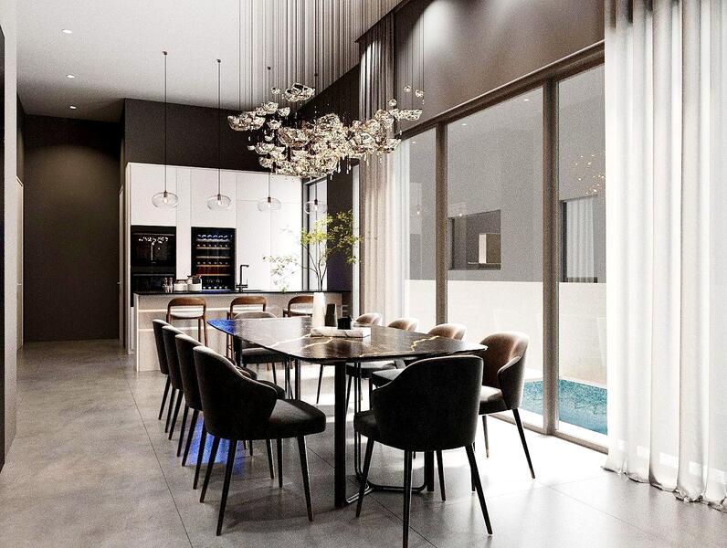 Extensive Variety of Landed-Detached, Siglap, 5 Bedrooms, 9,280 sqft, Detached House For Sale, by CHEN ., 60125160 - Dining Room - PropertyGuru.com.sg