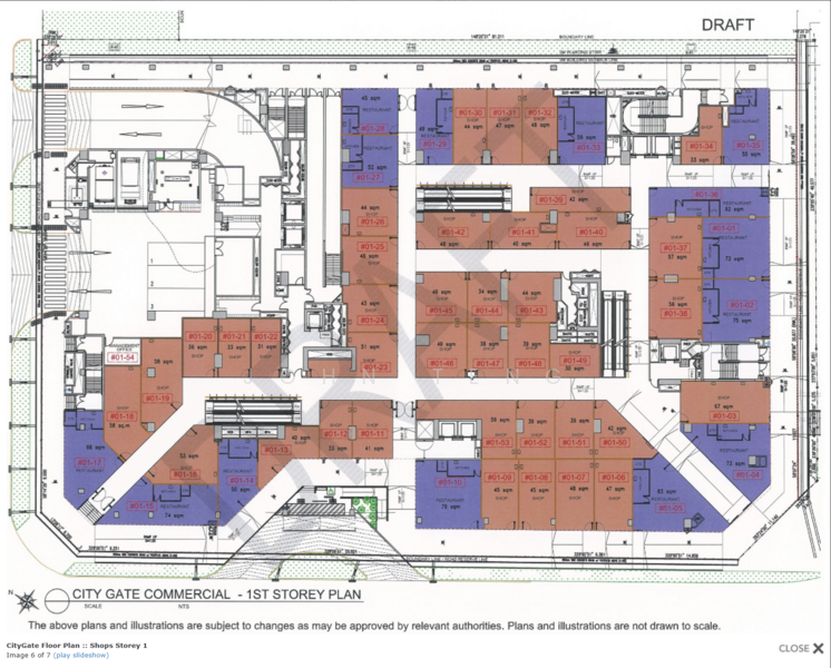 City Gate, 371 Beach Road, 517 sqft, Mall Shop For Sale, by John Teng, 60125168 - CommercialGuru.com.sg