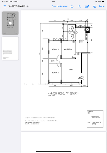 For Sale 412 Jurong West Street 42