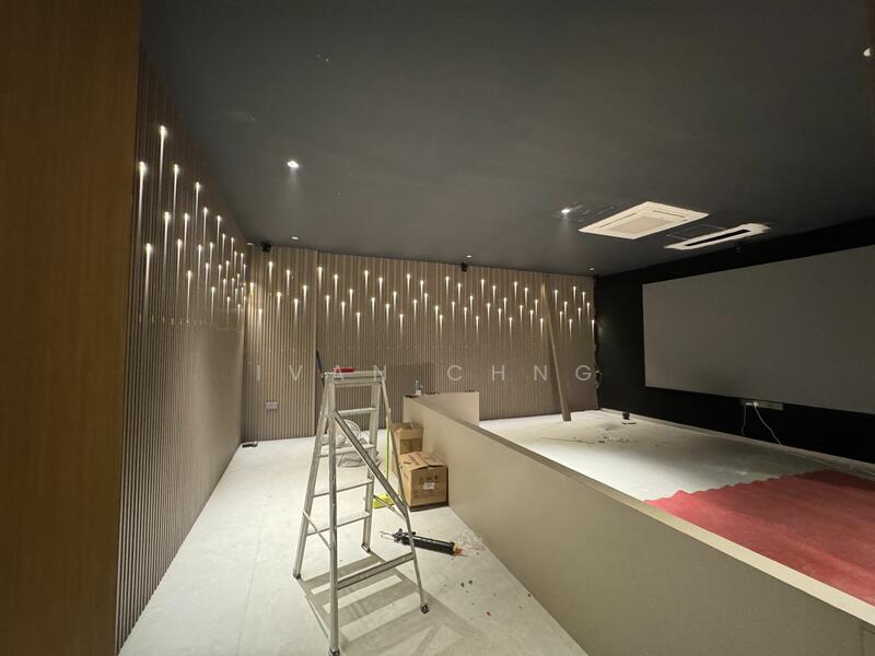 Entertainment Room in the basement