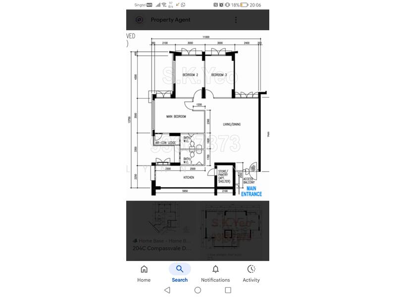 For Rent 204A Compassvale Drive