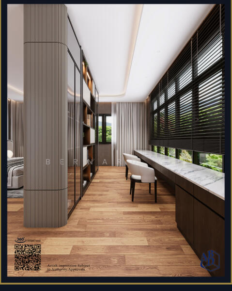Viewing Available Now! Watten Estate Road / Stunning Brand New Bungalow, Watten Estate Road / Shelford Road / Park Vale, 6 Bedrooms, 9,614 sqft, Bungalow House For Sale, by Bernard Wu, 60126549 - Study - PropertyGuru.com.sg