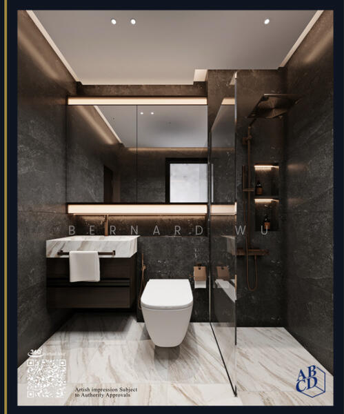 Viewing Available Now! Watten Estate Road / Stunning Brand New Bungalow, Watten Estate Road / Shelford Road / Park Vale, 6 Bedrooms, 9,614 sqft, Bungalow House For Sale, by Bernard Wu, 60126549 - Bathroom - PropertyGuru.com.sg