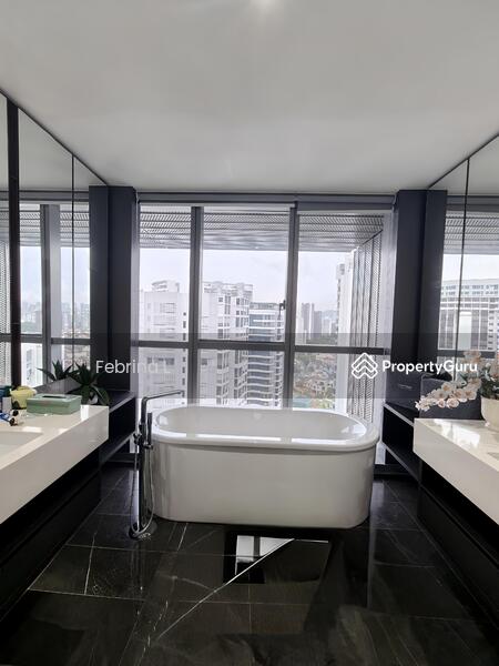 huge luxurious master bathroom