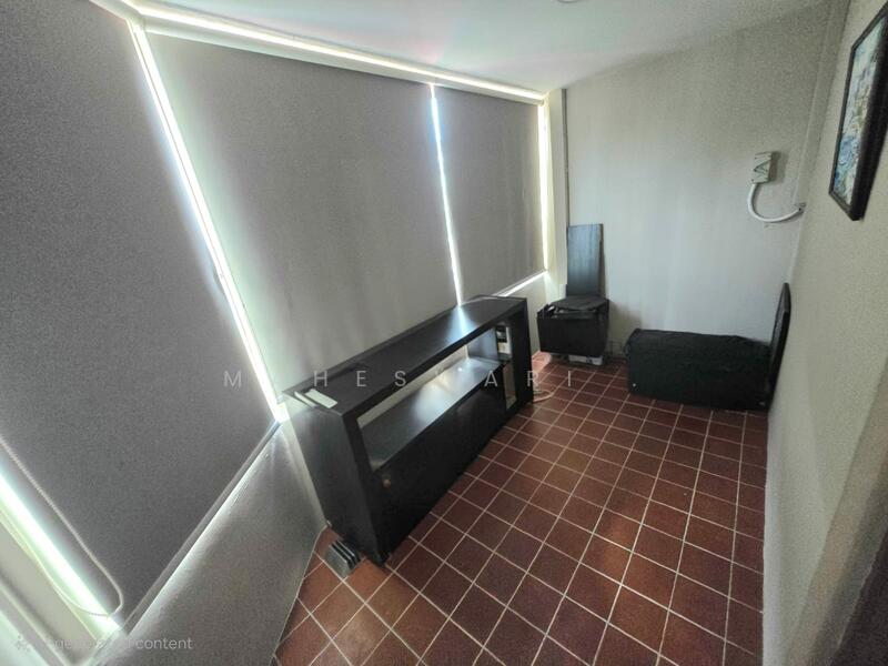 Office area in master bedroom