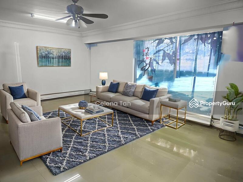 Living Room -AI Staging for Illustration