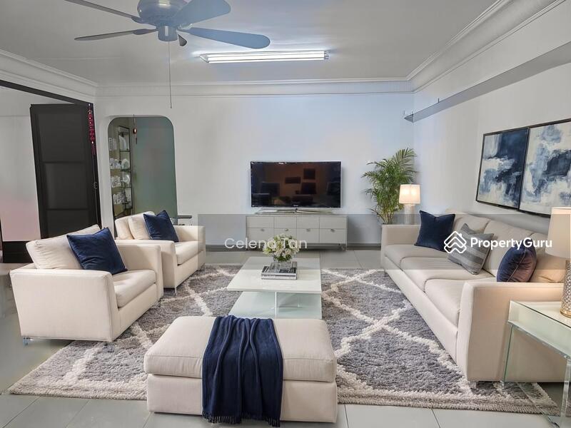 Living Room -AI Staging for Illustration