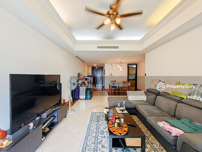 spacious living and dining