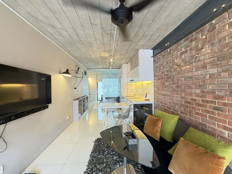 Two8one Studio, 281 River Valley Road, 1 Bedroom, 527 sqft, Condominium For Rent, by Aaron Yeo, 60128572 - Living Room - PropertyGuru.com.sg