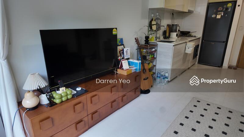 Living room and kitchenette 