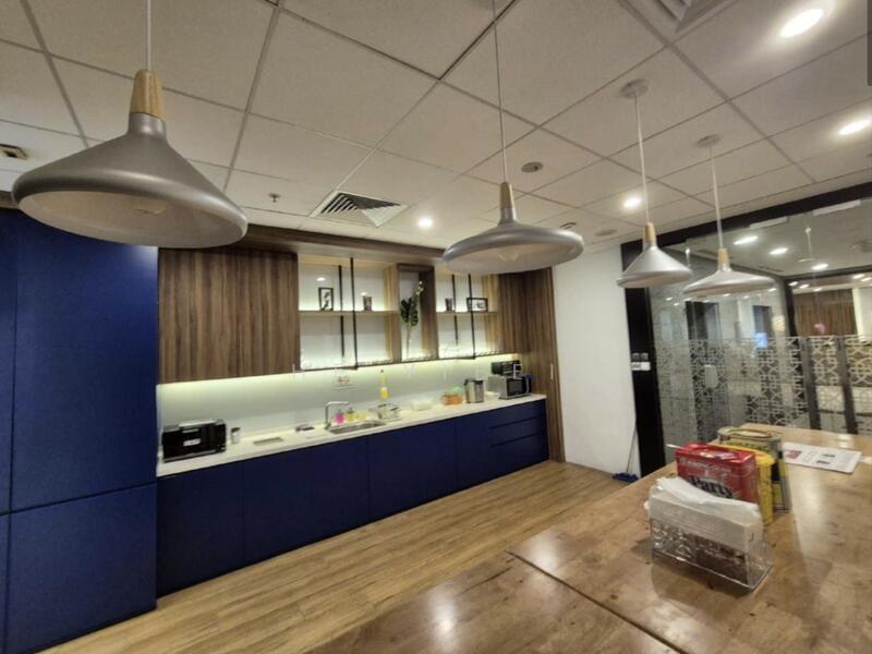 Prudential Tower, 30 Cecil Street, 2,200 sqft, Office For Rent, by He Yifei, 60129459 - Kitchen - CommercialGuru.com.sg