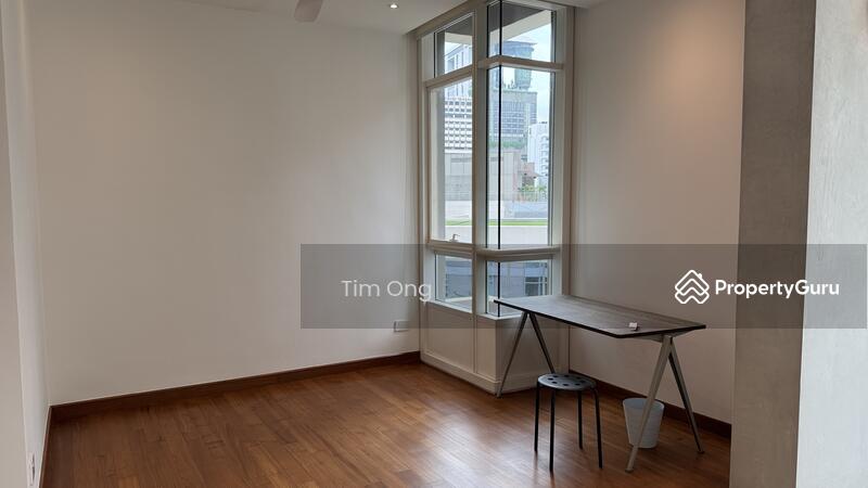 Partial view of open concept study