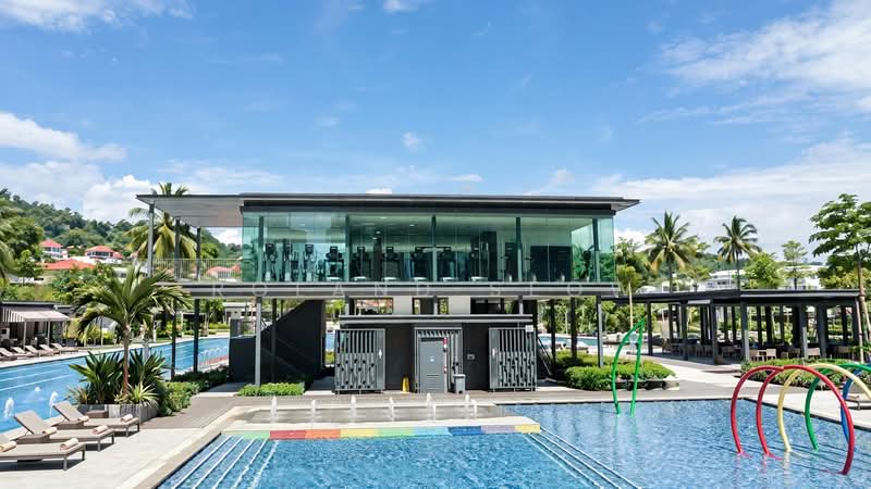 Parc Botannia, 10 Fernvale Street, Seletar / Yio Chu Kang, 1 Bedroom, 506 sqft, Condominium For Rent, by Roland Seow, 60129680 - Pool side club house - PropertyGuru.com.sg