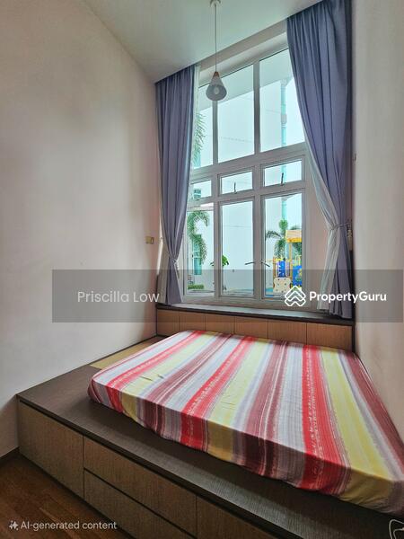 Common bedroom with storage